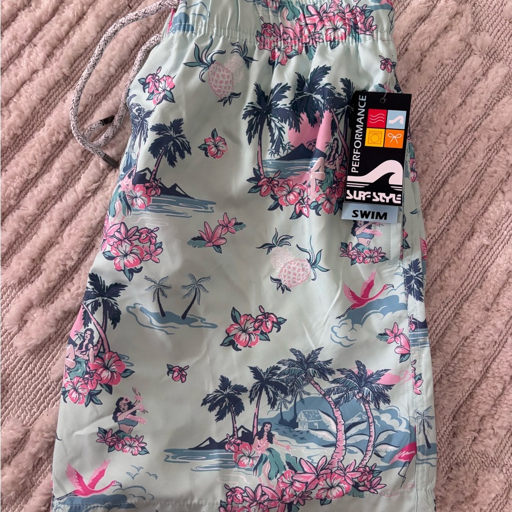 Rip Curl Tropical Print Swim Shorts
